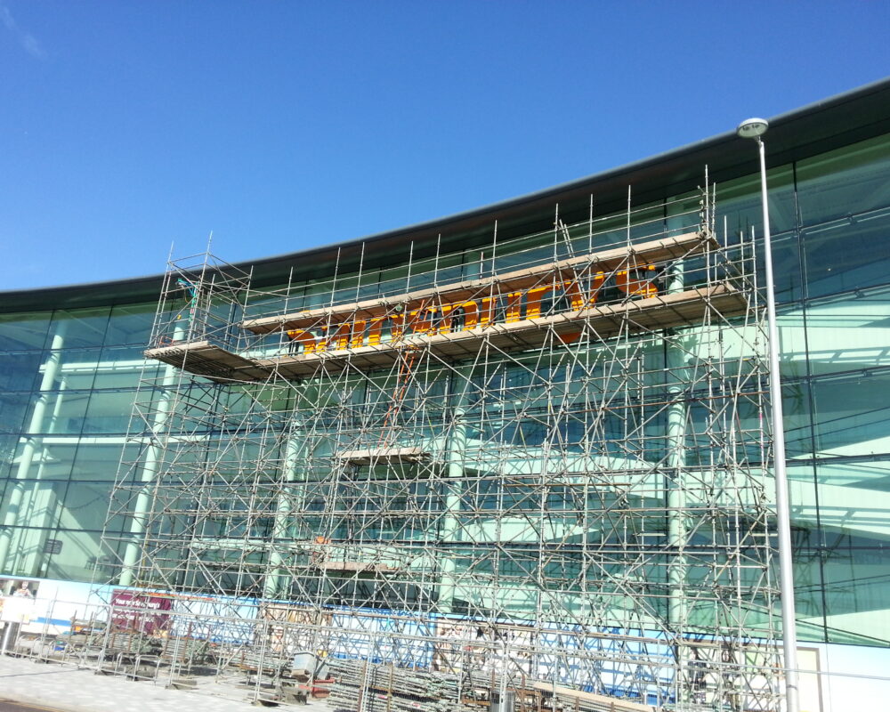 Hercules Nationwide Buttress Scaffolding for Sainsbury's